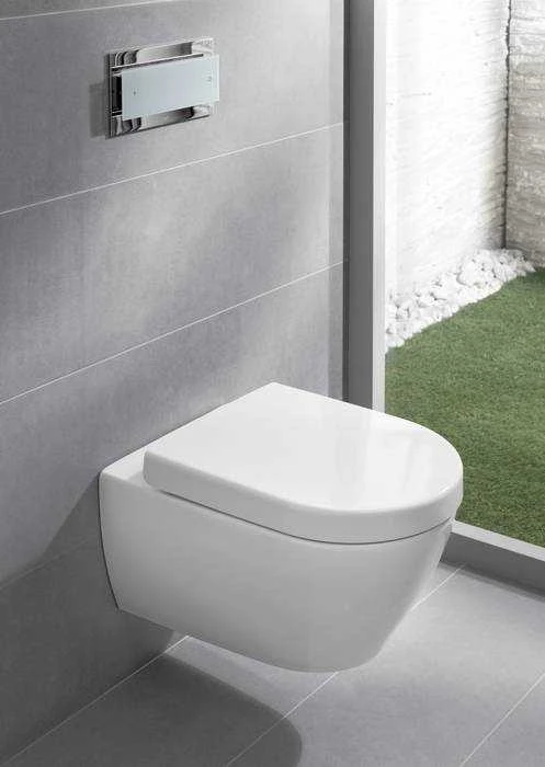 Villeroy & Boch WC dangtis Subway 2.0 unitazams su lėtu nusileidimu, 9M68S101