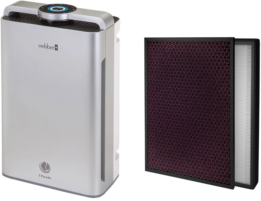 WEBBER AP9700 WI-FI oro valytuvas sidabrinis