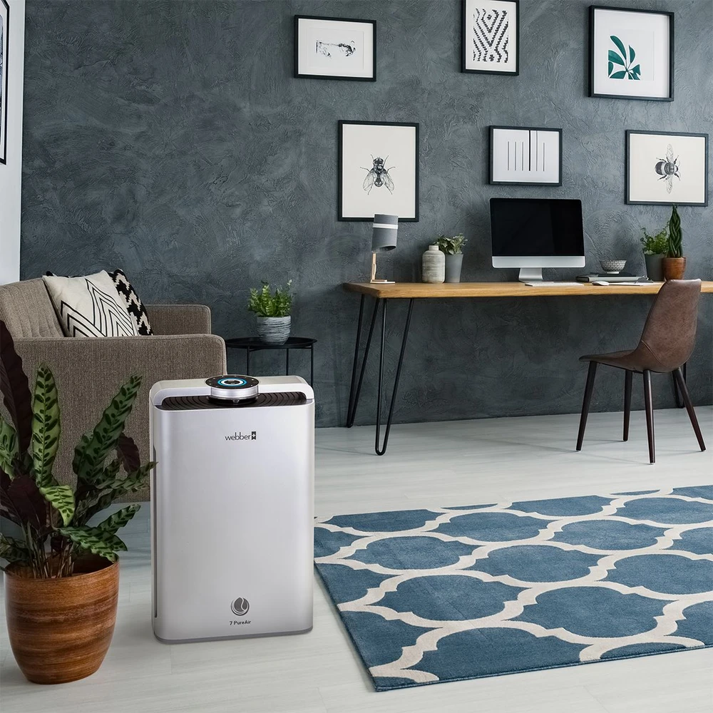 WEBBER AP9700 WI-FI oro valytuvas sidabrinis