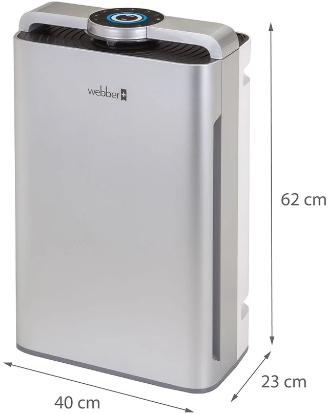 WEBBER AP9700 WI-FI oro valytuvas sidabrinis