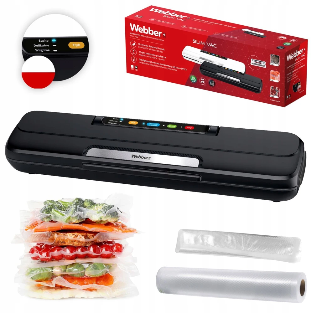 Webber Maisto produktų vakuuminis pakavimo aparatas