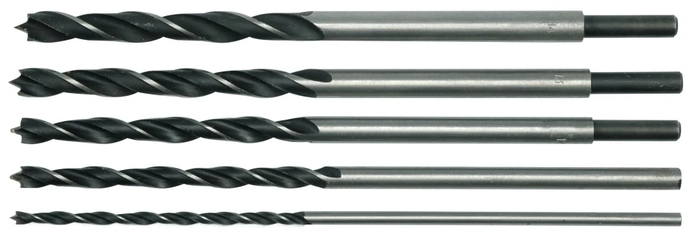 Grąžtas Wektory JOBI EXTRA gružtai MEDIENOS RINKINYS 5 vnt/300 mm