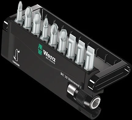 Wera 05056161001 suktuvo antgalis 9 vnt