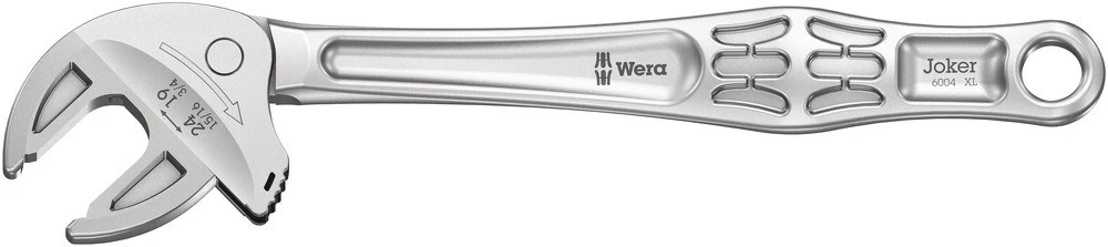 Terkšlinis savaime užsifiksuojantis raktas Wera Joker XL 6004, 19-24mm