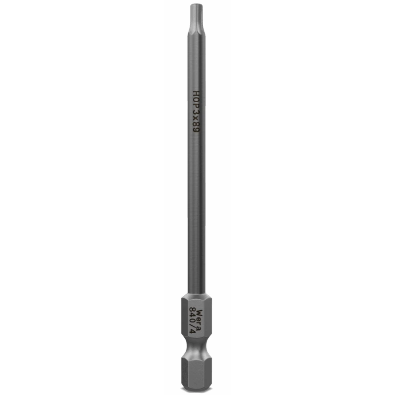 Atsuktuvo antgalis WERA 840/4 Z Hex-Plus 89mm 3 mm