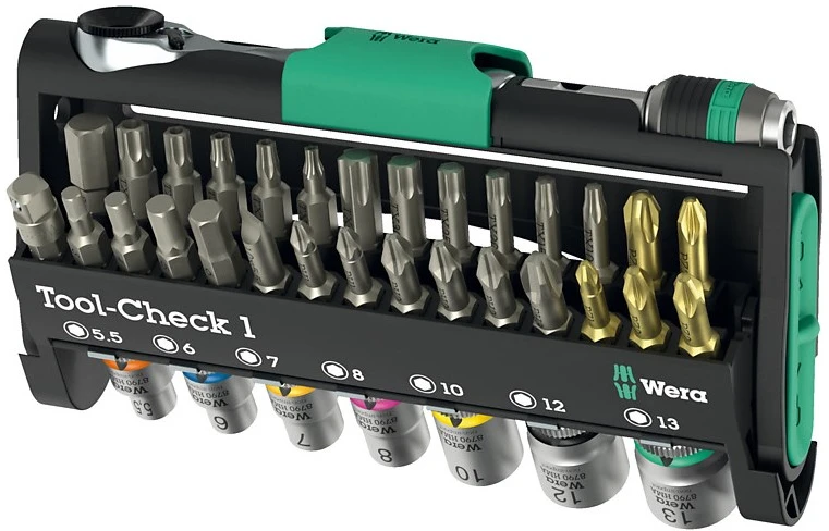 Wera TOOL-CHECK 1 įrankių rinkinys, 38 dalys