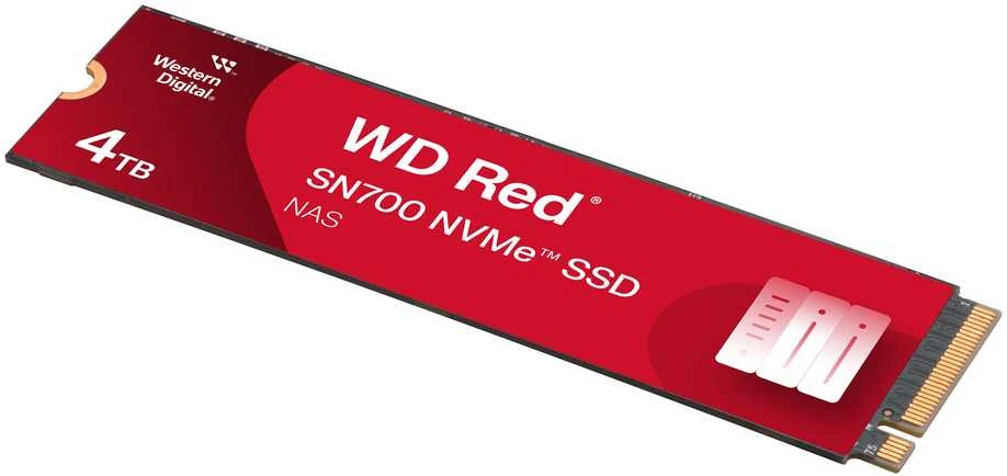 Western Digital Raudona WD ™ SN700 NVMe™ POWERED BY SANDISK 4 TB