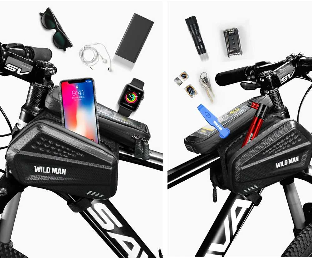 Reach Universalus telefono laikiklis WILDMAN ES6 dviračiui atsparus vandeniui 1.2L
