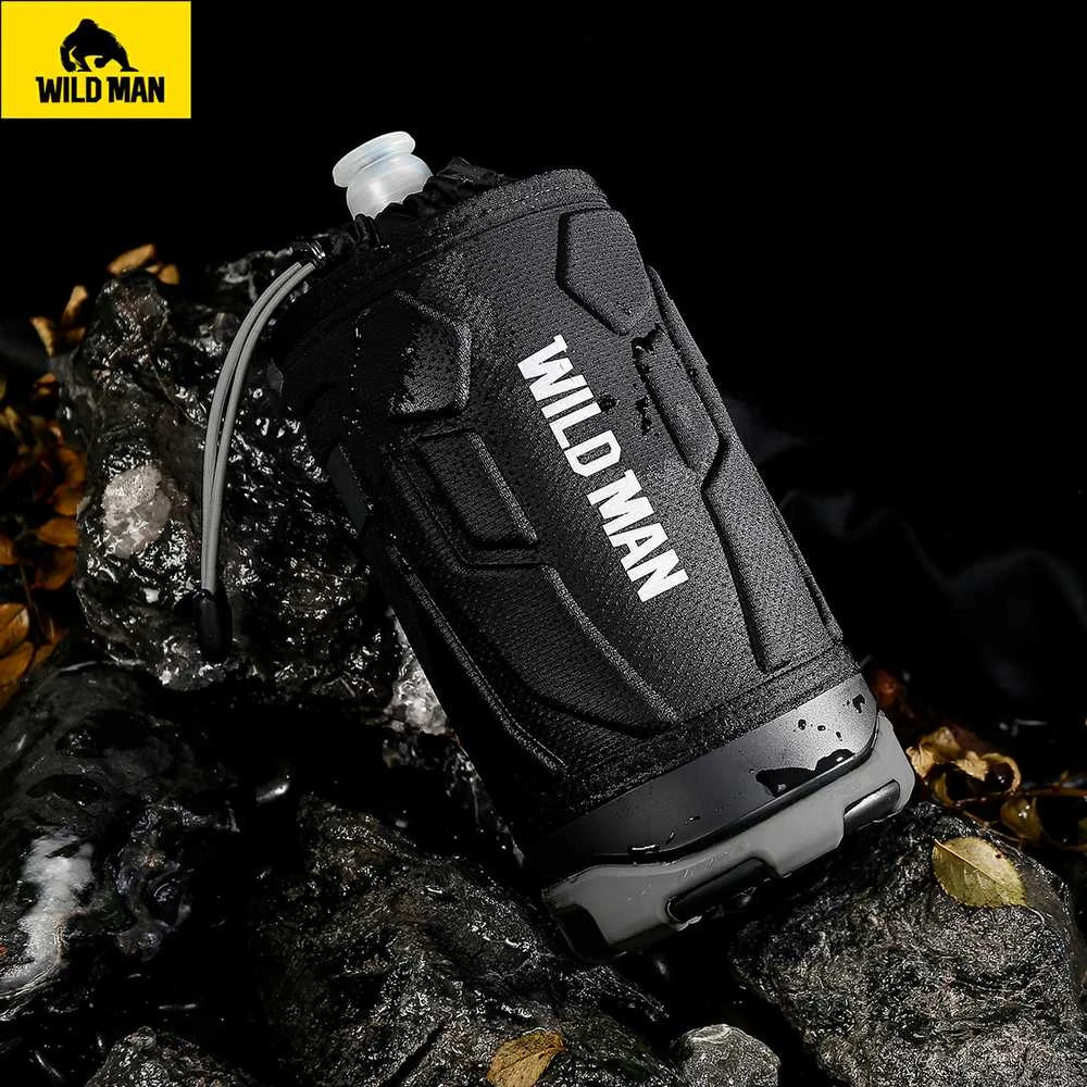 WILDMAN Bicycle bag R1 waterproof 1L for bottle juodas