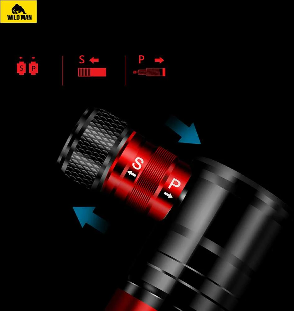 WILDMAN Bike pump mini GK8