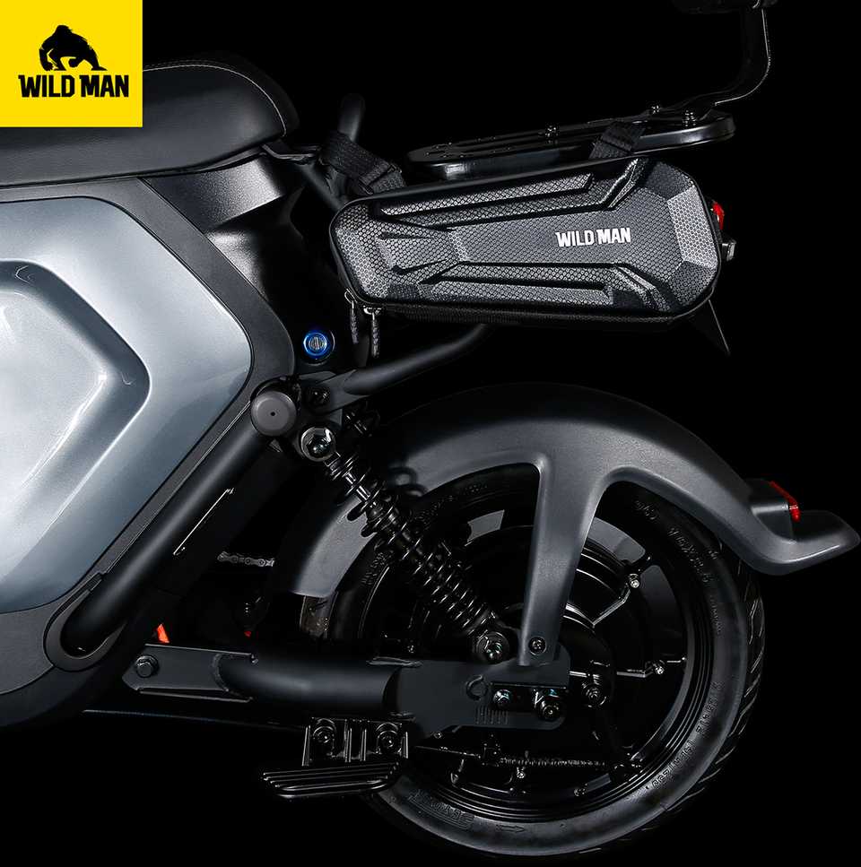 Bez Marki Dviračio krepšys Wildman XT9, 1,8l, juodas