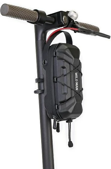 WILDMAN Scooter case/holder GS6 frame bag juodos spalvos