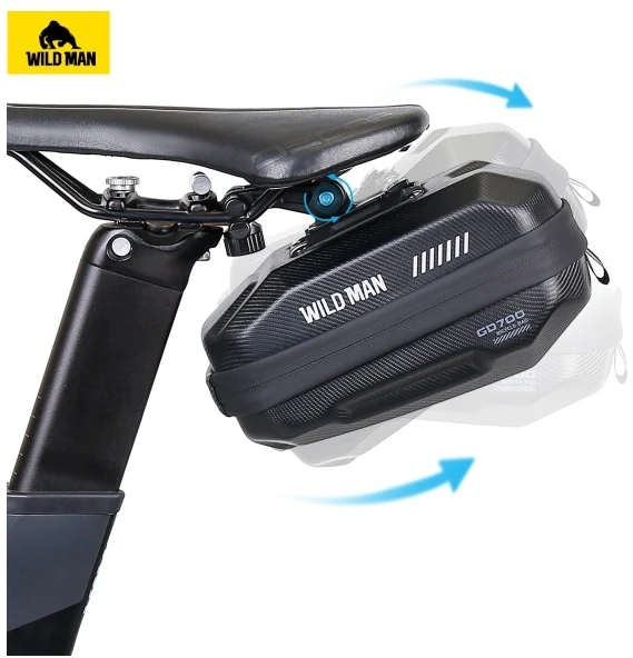 WILDMAN GD700 saddlebag/case/bike holder žalias