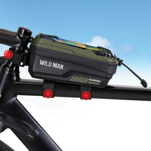 WILDMAN Bike frame case/bag GX200bike holder juodos spalvos