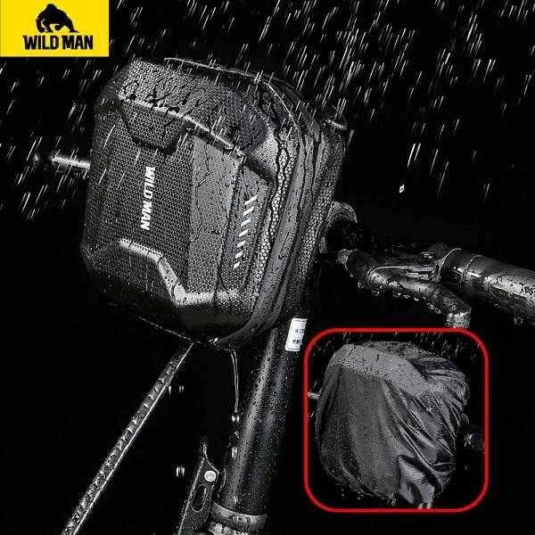 WILDMAN Bike case/holder E18 frame bag juodos spalvos