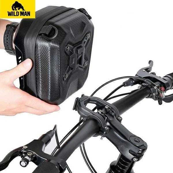 WILDMAN Bike case/holder E18 frame bag juodos spalvos