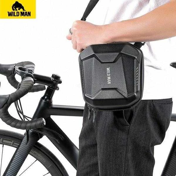 WILDMAN Bike case/holder E18 frame bag juodos spalvos