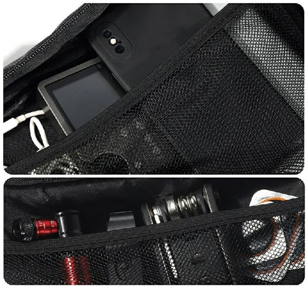 WILDMAN ES19 Bike Frame Dėklas/Bag Bike Holder juodos spalvos