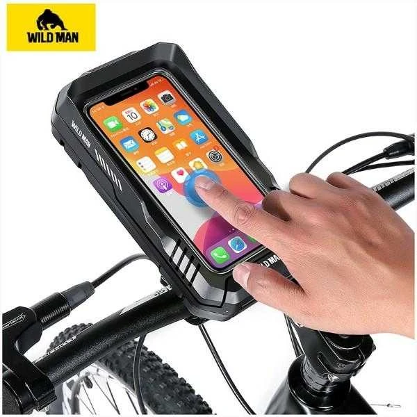 WILDMAN Bike case/holder FK2 frame bag juodos spalvos