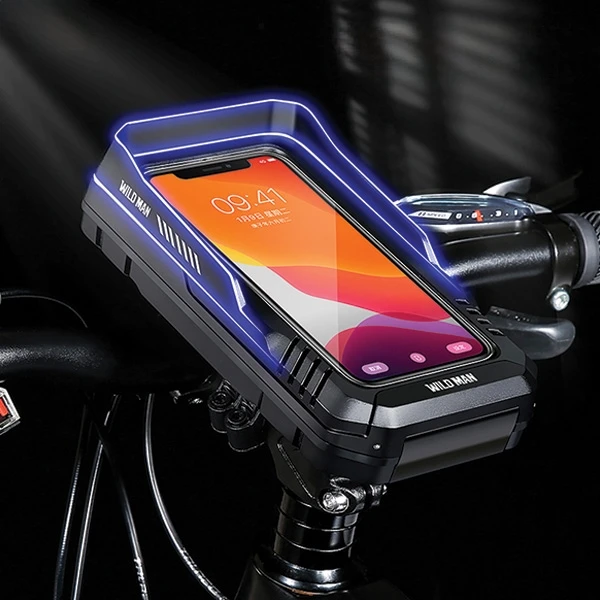 WILDMAN Bike case/holder FK4 frame bag juodos spalvos