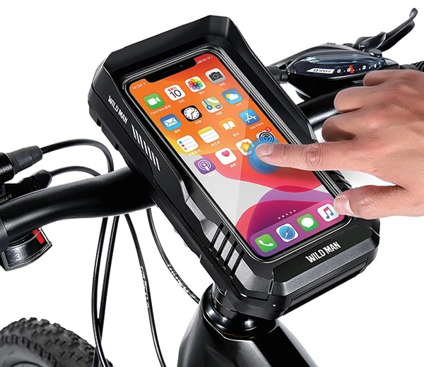 WILDMAN Bike case/holder FK4 frame bag juodos spalvos