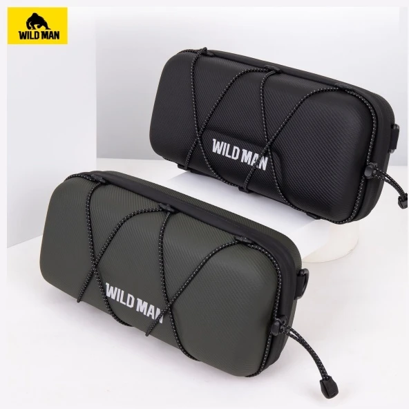 WILDMAN GD8 Dviračio krepšys/Holder, žalias handlebar bag