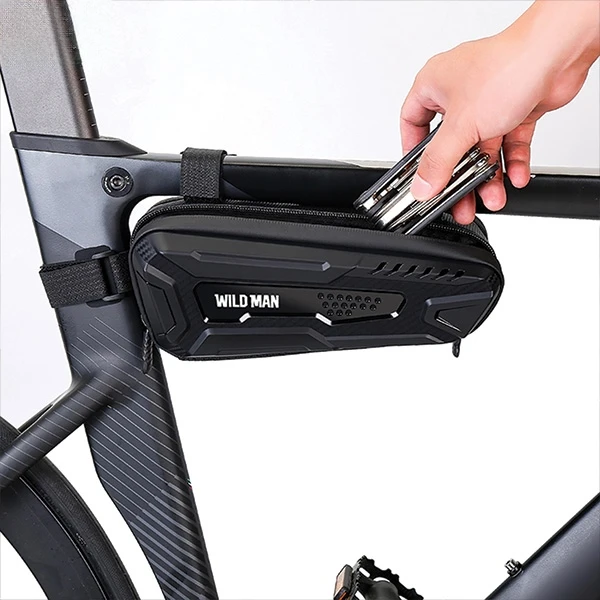 WILDMAN Bike case/holder M M40 frame bag juodos spalvos