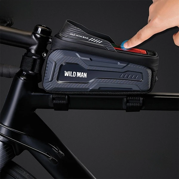 WILDMAN M20 Bike Dėklas/Mount Frame Pannier juodos spalvos