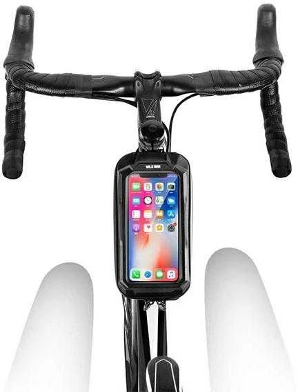 WILDMAN XS2 Dviračio krepšys/Mount Frame Bag juodos spalvos