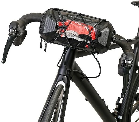 WILDMAN XT17 Dviračio krepšys/Mount, Handlebar Bag, juodos spalvos