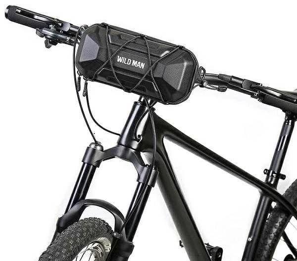 WILDMAN XT17 Dviračio krepšys/Mount, Handlebar Bag, juodos spalvos