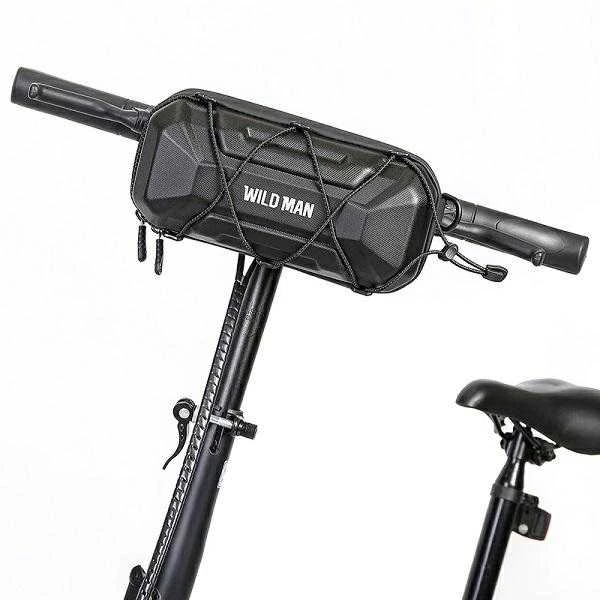 WILDMAN XT17 Dviračio krepšys/Mount, Handlebar Bag, juodos spalvos