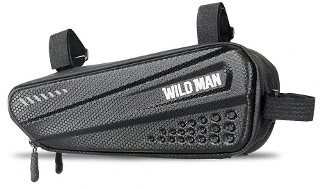WILDMAN MES4 bike frame bag/bag bike holder juodos spalvos