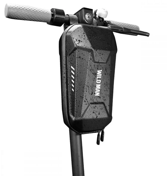WILDMAN MES8 scooter case/holder frame bag juodos spalvos