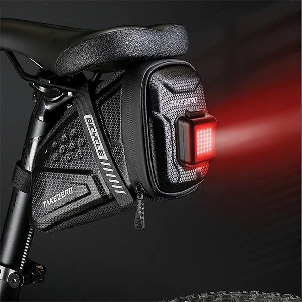 Wildman TAKEZERO TZ07 saddlebag/bag, bike holder, juodos spalvos