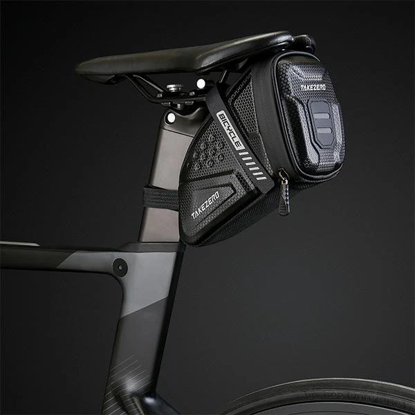 Wildman TAKEZERO TZ07 saddlebag/bag, bike holder, juodos spalvos