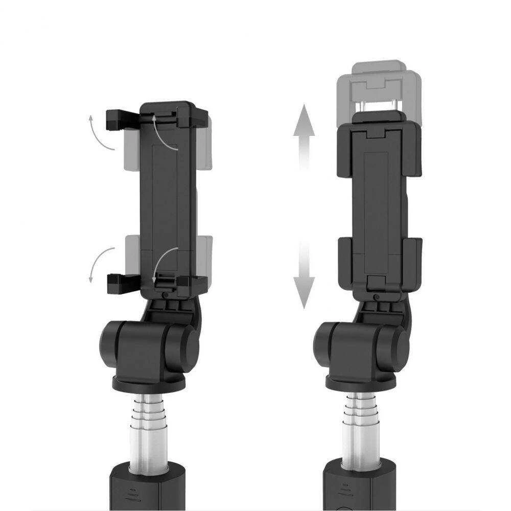 TECH-PROTECT L01S BLUETOOTH SELFIE STICK TRIPOD Juodas