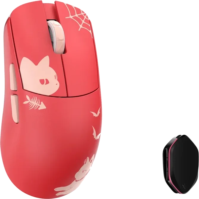 WLMouse Ying MG Wireless Belaidė Žaidimų Pelė | Raudona