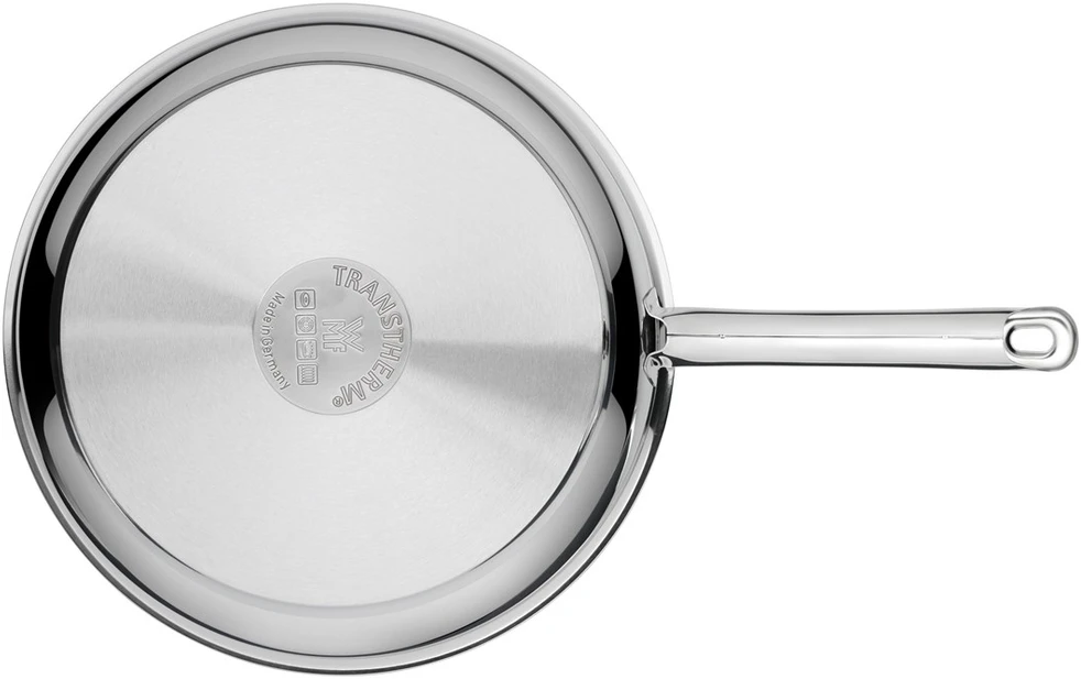 WMF Profi 790389991 Keptuvė, 28 cm, Tinka visoms viryklėms įskaitant indukcines, Nerūdijantis plienas, Nelipni danga, Fiksuota rankena