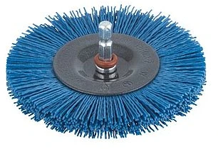 WOLFCRAFT BRUSH 100mm DISKAS/VELENAS/NAILONAS