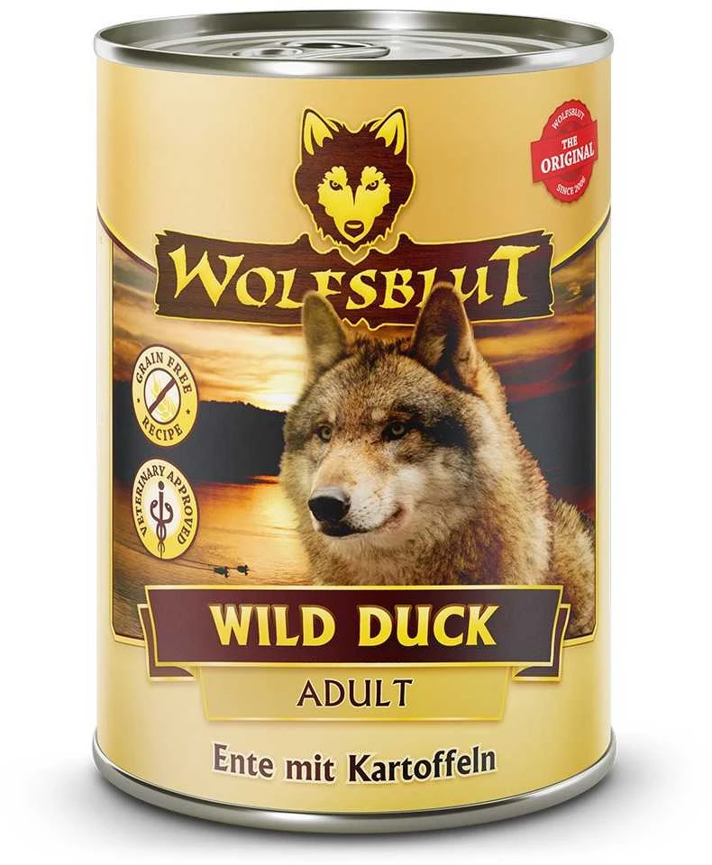 WOLFSBLUT Wild antiena antiena with potatoes – drėgnas ėdalas šunims – 395g