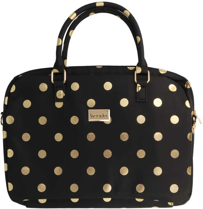 Wonder Briefcase Nešiojamas kompiuteris 13-14 colių auksinis polka-dot