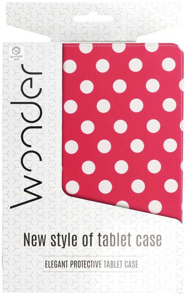 Wonder Canvas planšetės dėklas 13 colių red polka-dot
