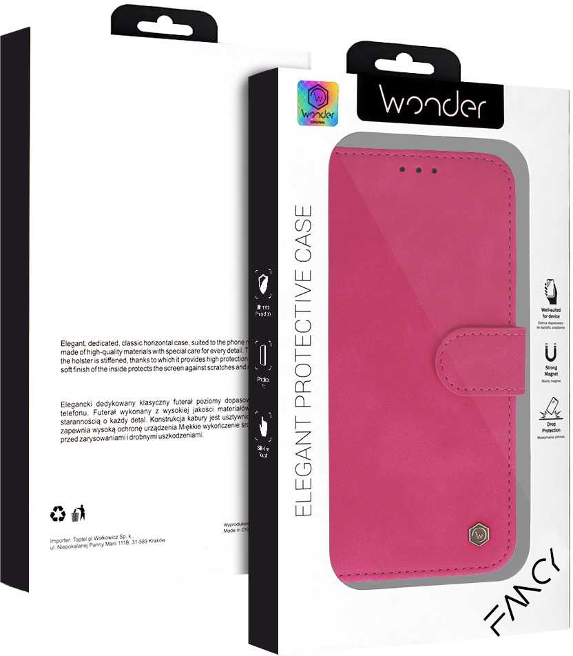 Wonder Fancy dėklas skirtas Samsung Galaxy A53 5G fuchsia