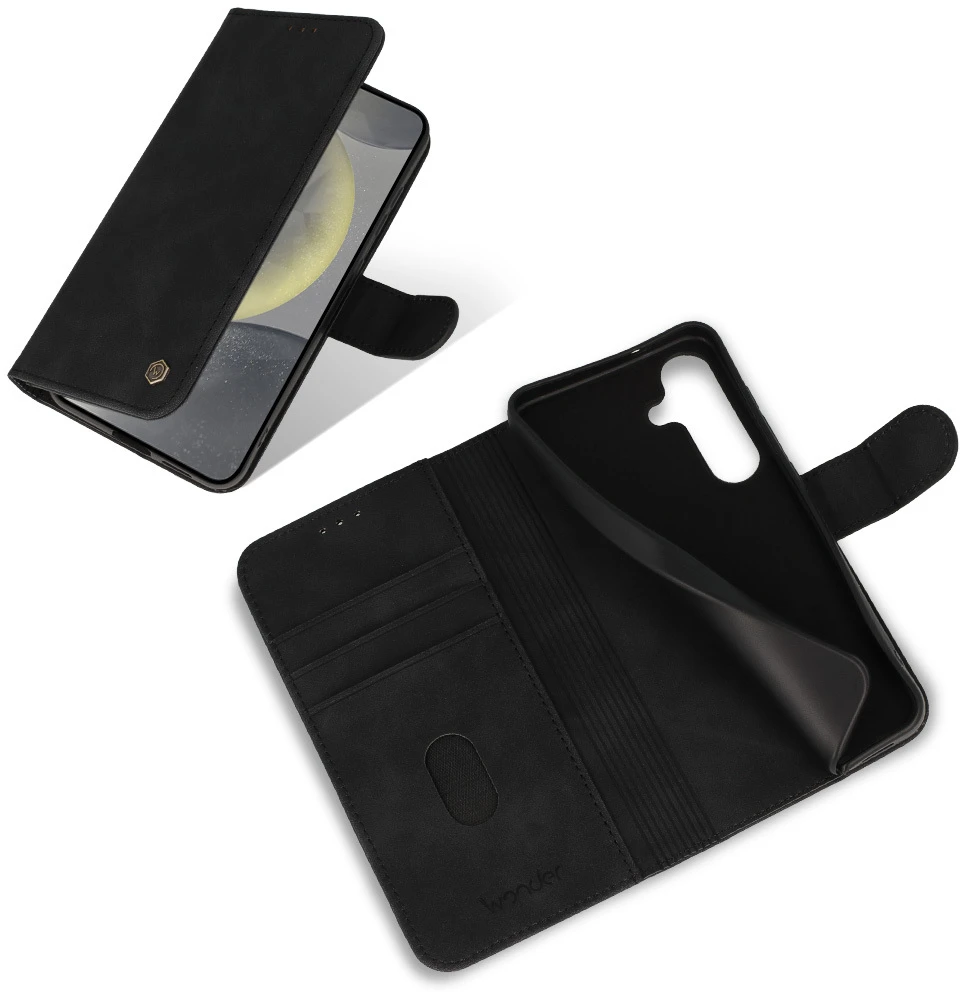 Wonder Fancy dėklas skirtas Xiaomi Redmi Note 15 Pro 5G juodos spalvos