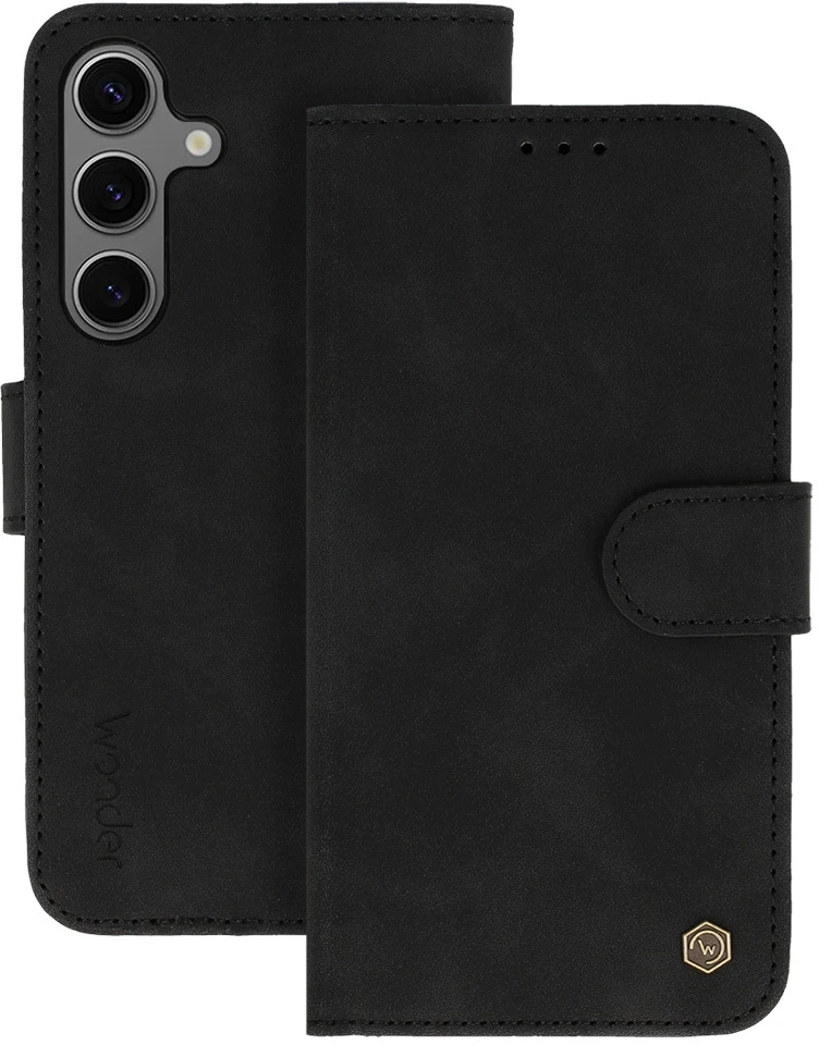 Wonder Fancy dėklas skirtas Xiaomi Redmi Note 15 Pro 5G juodos spalvos