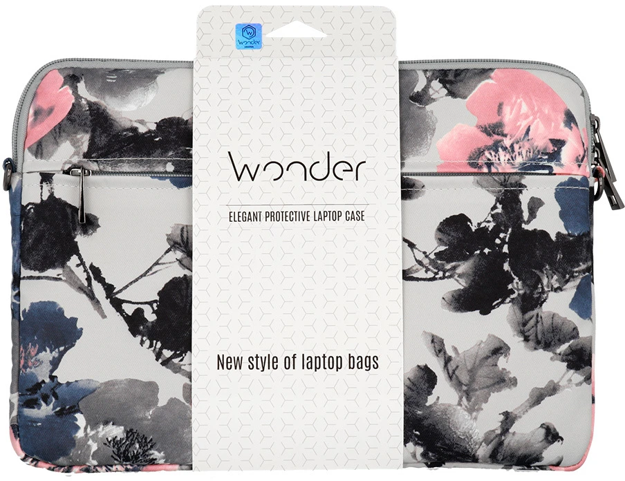 Wonder Sleeve Nešiojamas kompiuteris 13-14 inches peonies