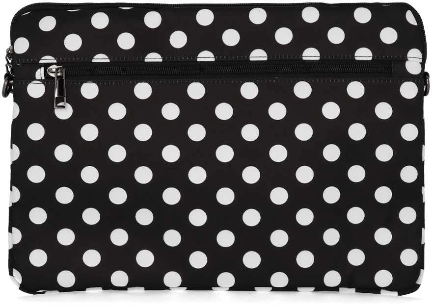 Wonder nešiojamo kompiuterio dėklas 17 colių juodas polka-dot