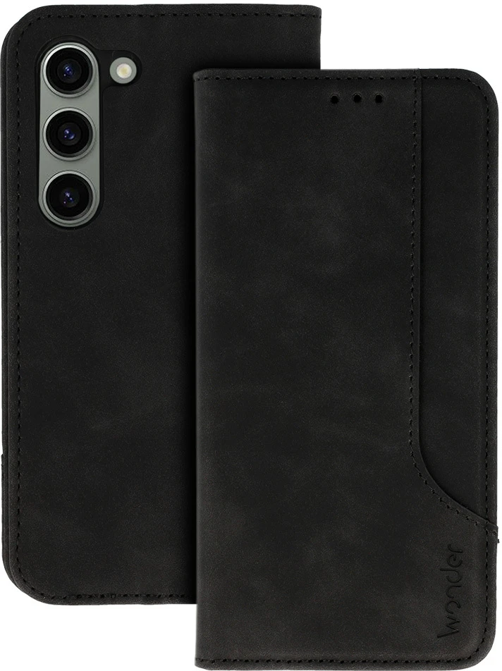 Oem Wonder Prime Dėklas skirtas Samsung Galaxy S23 juodas