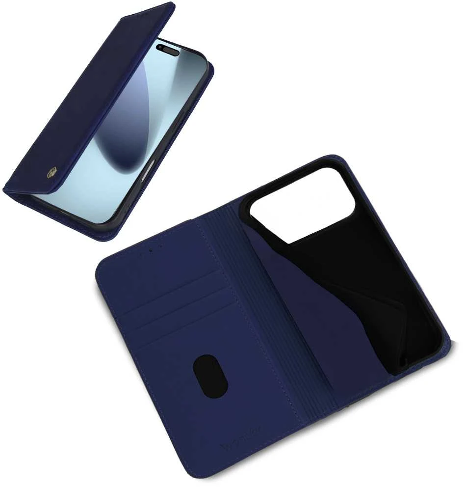 Wonder Smart dėklas skirtas Apple iPhone 17 Pro Max deep mėlynas